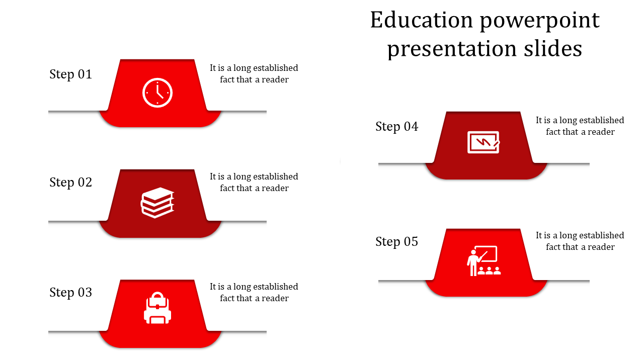 education powerpoint presentation slides-education powerpoint presentation slides-5-red